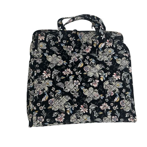 Vera Bradley Iconic Hanging Travel Cosmetics Organizer Holland Garden Floral NWT - Picture 2 of 12